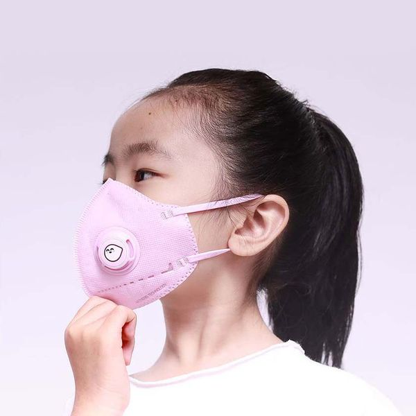 Респіратор захисна маска для дитини Xiaomi AirPOP 4-10 років KN90 FFP1 PM2.5 Рожевий 1328832852 фото