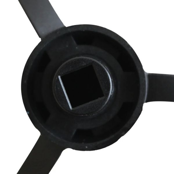 Бічна щітка для робота-пилососа Xiaomi Robot Vacuum Mop P STYTJ02YM Viaomi V2 V2 Pro 3-лопатева Чорний 1675599746 фото