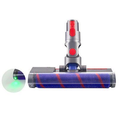 Щітка м'яка електрична для пилососа Dyson V7 V8 V10 SV10 SV11 SV12 V11 SV14 SV15 SV16 SV17 V15 SV22 з LED підсвіткою 1517 фото